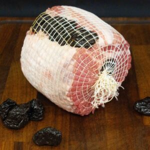 Plommonspäckad karré